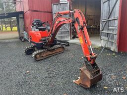 Kubota U17-3a Mini Excavator with Grading Bucket – Custom