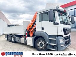 MAN TGS 26.360/400 6x2-4 BL, Lenk-/Lift, Kran Atlas AK
