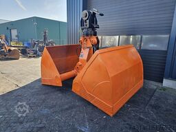 JB clamshell 5500 liter fuchs liebherr sennebogen mantsinnen