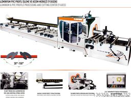 PLASTMAK PVC ALÜMİNUM İŞLEME MAKİNELERİ SÇ 4550 PROFILE PROCESSING AND CUTTING