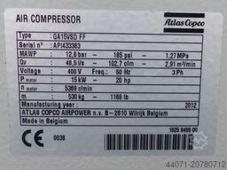 Atlas Copco GA15VSDFF