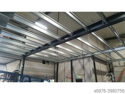 Eingeschossig / 4.000 x 15.000 mm Tragkraft: 500 Kg / m²