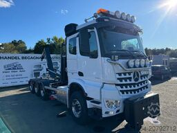 Mercedes-Benz Arocs 3251 8x4*4, JOAB Hook-lift + Plow-equippe...