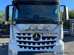 Mercedes-Benz Arocs 3251 8x4*4, JOAB Hook-lift + Plow-equippe...