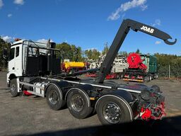 Mercedes-Benz Arocs 3251 8x4*4, JOAB Hook-lift + Plow-equippe...