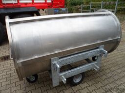 MESTCONTAINER / mestwagen RVS
