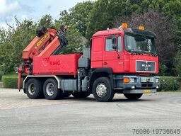 MAN F16 25.502 V10 PALFINGER PK52000 52TM CRANE/GRU...