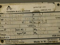 Thyssen-MAN Aufzüge HYZTA132 16-2