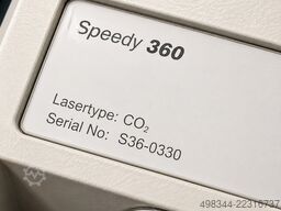 Trotec Speedy 360 CO₂-Laser | Neue Röhre