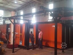 Powder Coating Plant With Conveyor