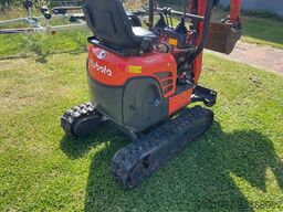 Kubota U10-3 minigraafmachine hydraulische wissel