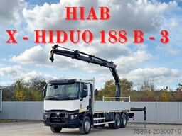 RENAULT C 380* HIAB X-HIDUO 188 B-3/FUNK*6x4