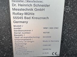 DR.H.SCHNEIDER WERKSTATTMIKROSKOP WM1 300 CNC + Renishaw TP200