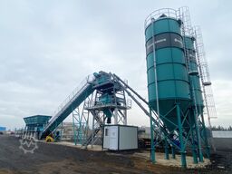 CONSTMACH Concrete Batching Plant Stationary Concrete Mixing Plant 100M3/H