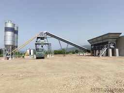 CONSTMACH Concrete Mixing Plant 160 M3 Stationary Concrete Mixing Plant