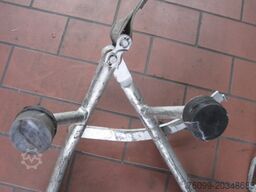 4x Radklammmer für Bergungskran