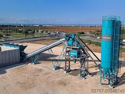CONSTMACH Concrete Batching Plant Stationary Concrete Mixing Plant 120M3/H