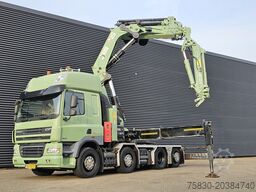 DAF CF 85.410 / HIAB 70TM + JIB / 8X2 / KRAN/CRANE