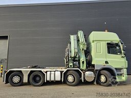 DAF CF 85.410 / HIAB 70TM + JIB / 8X2 / KRAN/CRANE