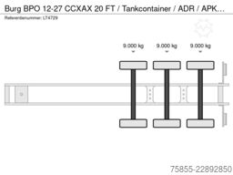 Burg BPO 12-27 CCXAX 20 FT / Tankcontainer / ADR / A...