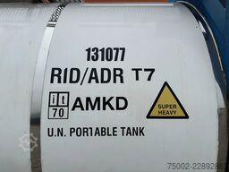 MTK Containers 20FT SWAP BODY / 30.970L / T7 / AMKD / ADR+ CSC...