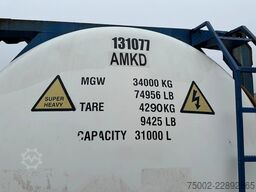 MTK Containers 20FT SWAP BODY / 30.970L / T7 / AMKD / ADR+ CSC...