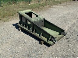 Paire d'équerres en fonte 2075 x 1000 x 700 mm