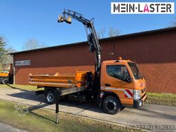 FUSO Canter 7C18 3 S-Kipper /Hiab 055 12m 500 kg FUNK