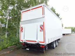 Möslein TPS 11 DL 7,30 neuer Planenanhänger, Ladebordwand + Durchladbar