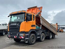 SCANIA G 450 8x4 4-Achs Kipper Bordmatik