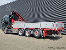 MAN TGS 35.510 8x4-4 BL / HMF 40 tm CRANE / KRAN