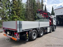 MAN TGS 35.520 8x4 Hydro, Kran Fassi F805 TECHNO