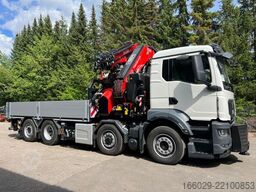 MAN TGS 35.520 8x4 Hydro, Kran Fassi F805 TECHNO