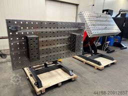 Protec 3 Achs Hub Drehtisch KT 1000 HV mit Lochtisch