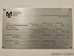 MS Ultraschall Technologie GmbH SonxTop Fusion 20kHz