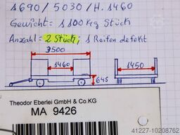 unbekannt 3500/1450/H645 mm