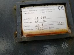  Bau Trac Hydr. Grabenräumlöffel 1500mm HS08