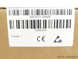 Siemens 6SC6111-2AA00 Vorschubmodul SN:T3455204 - mit 24 Monaten Gewl! -