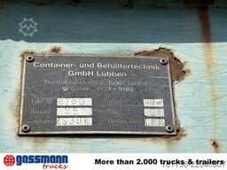  Abrollcontainer mit Flügeltüren ca. 40m³