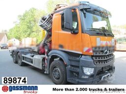 Mercedes-Benz Arocs 2643 L 6x2, Kran, Lenk-/Liftachse,