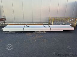 Alu-Strangpressprofil Profil: 13x5 cm – Länge: 5,27m/4,04m