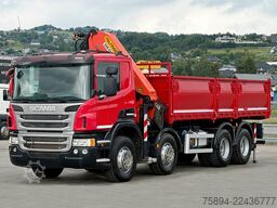SCANIA P 400 * KIPPER 6,20m * PK 27001-EH E + FUNK* 8x4