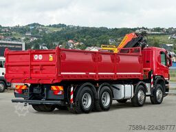 SCANIA P 400 * KIPPER 6,20m * PK 27001-EH E + FUNK* 8x4