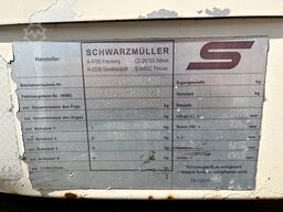 SCHWARZMÜLLER AZ T02A Baustoffanhänger 18t / 14,15t NL / Alu-B