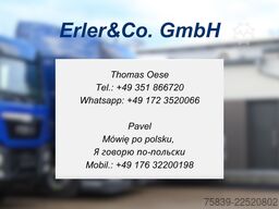 MAN 8.220 TGL, Klima, 3 Sitze, 2x AHK, 1.Hand