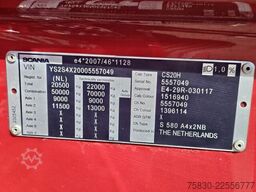 Scania S580 V8 4x2 / 50 YEAR EDITION / PARKING COOLER ...