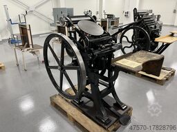 Emil Kahle Letterpress Machine Platen