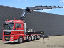 MAN TGX 37.480 8x2-6 / HMF 85 t/m CRANE / KRAN