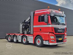 MAN TGX 37.480 8x2-6 / HMF 85 t/m CRANE / KRAN
