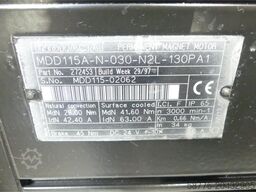 Indramat MDD115A-N-030-N2L-130PA1 / 272453 Servomotor SN: MDD115-02062